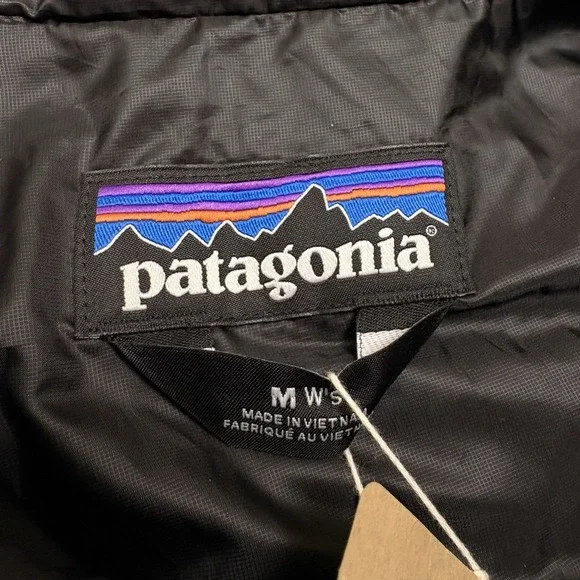 Patagonia Nano Puff Jacket Womens Md Black Insulated Full Zip NWT (Company Logo) - Picture 5 of 11